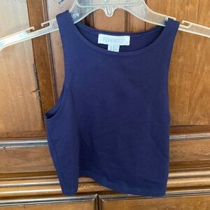 Xsmall navy blue crop top